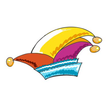 Renkli kabataslak Almanca Carnival şapka 