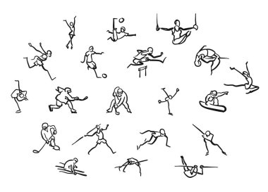 Stickmen Atletizm yaz ve kış oyunları
