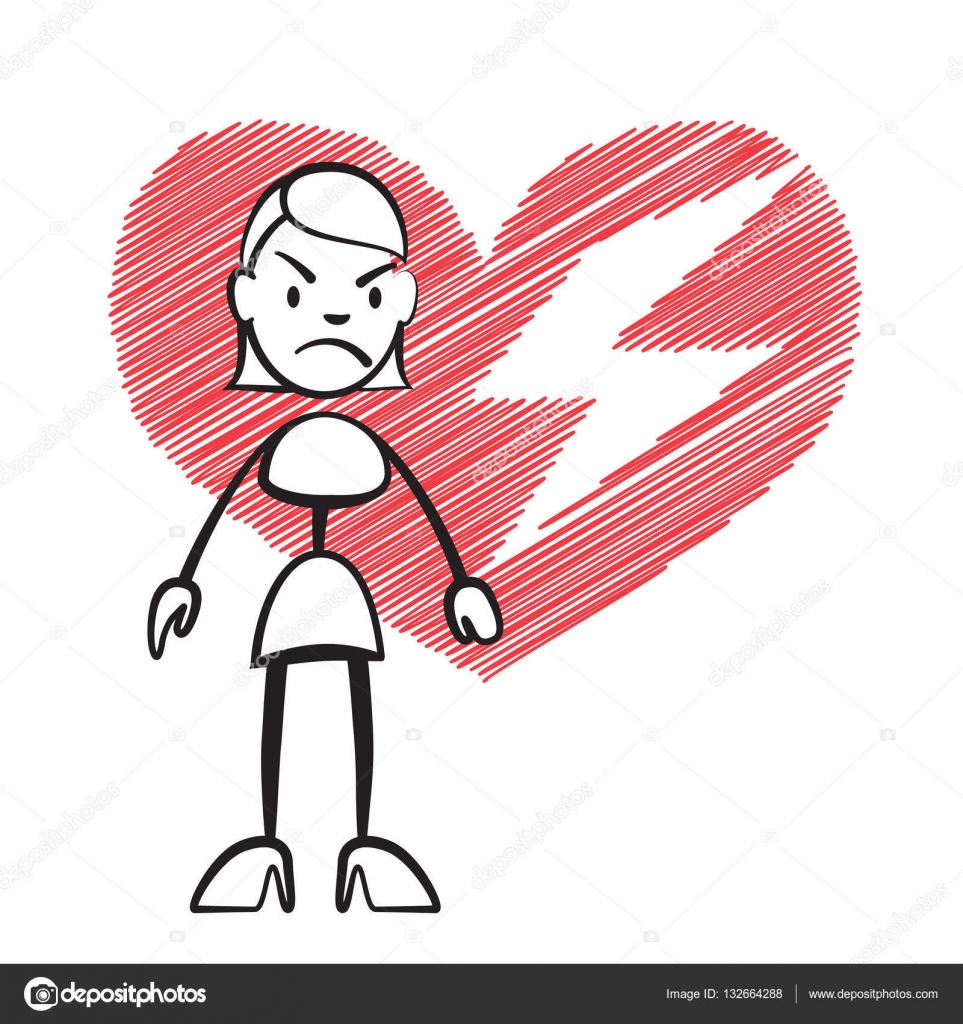 áˆ Drawing A Broken Heart Stock Drawings Royalty Free Broken Heart Drawing Images Download On Depositphotos