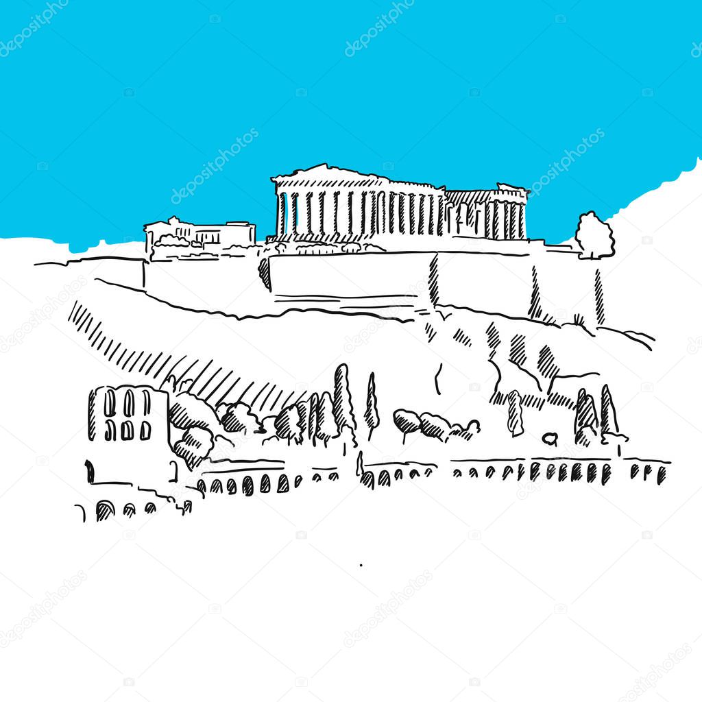 Acropolis Hill, Greece