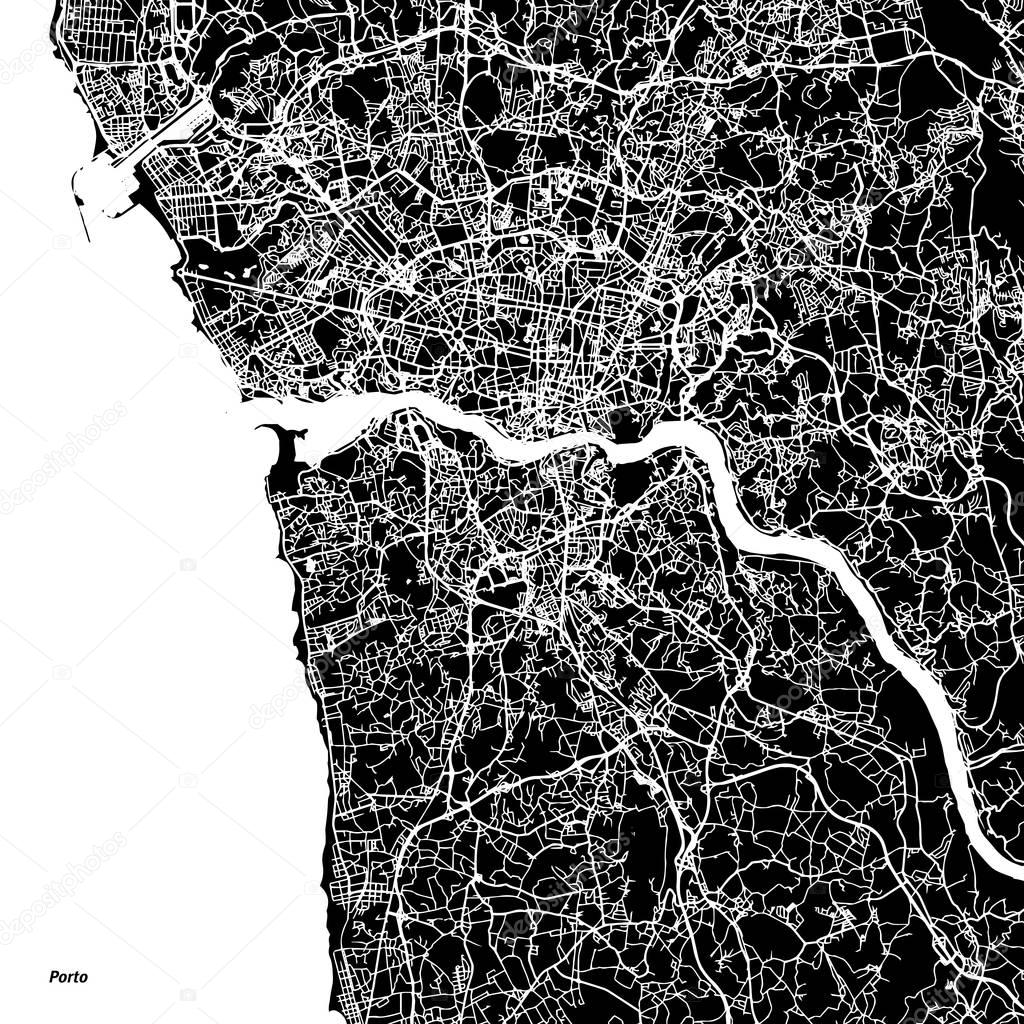Porto Vector Map