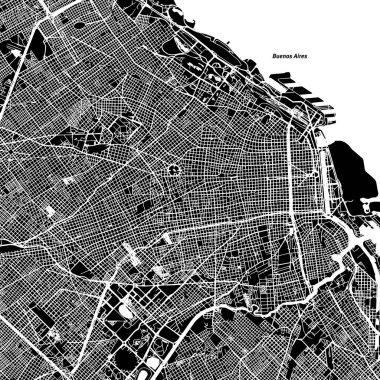 Buenos Aires bir renk Haritası