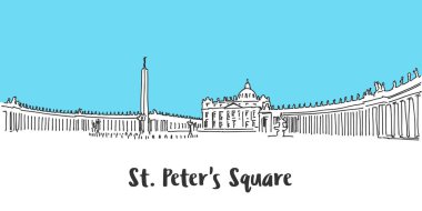 St Pietro Meydanı Vatikan Şehri
