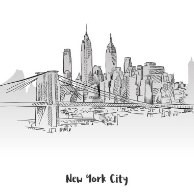 New York City Skyline kroki
