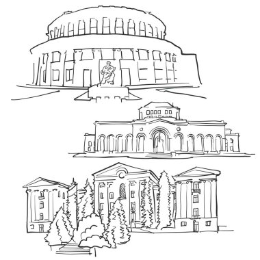 Yerevan Ermenistan ünlü binalar