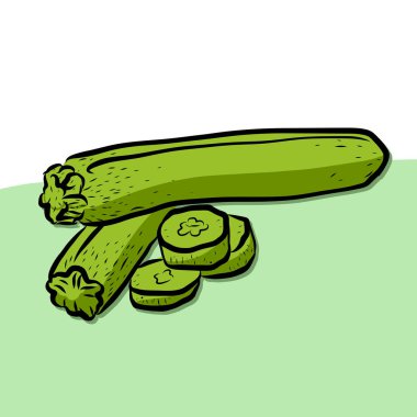 Renkli kabak vektör çizimleri