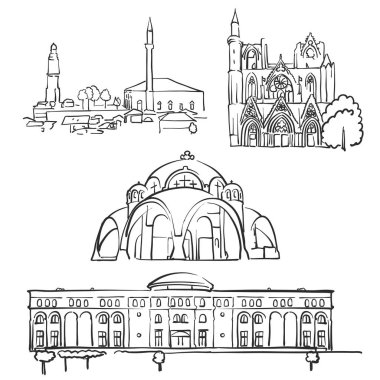 Üsküp, Makedonya, ünlü binalar