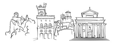 San Marino Panorama kroki