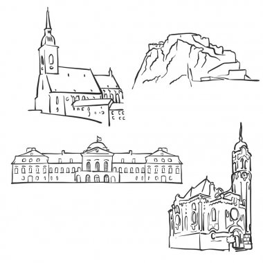 Bratislava, Slovakya, ünlü binalar