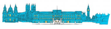 Londra Panorama renkli
