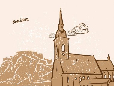 Bratislava, Slovakya, tebrik kartı