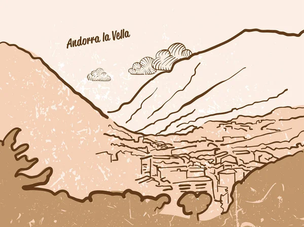 Andorra la Vella Greeting Card
