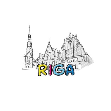 Riga güzel kabataslak simge