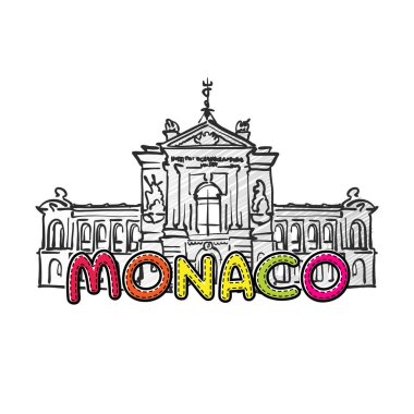 Monaco güzel kabataslak simge