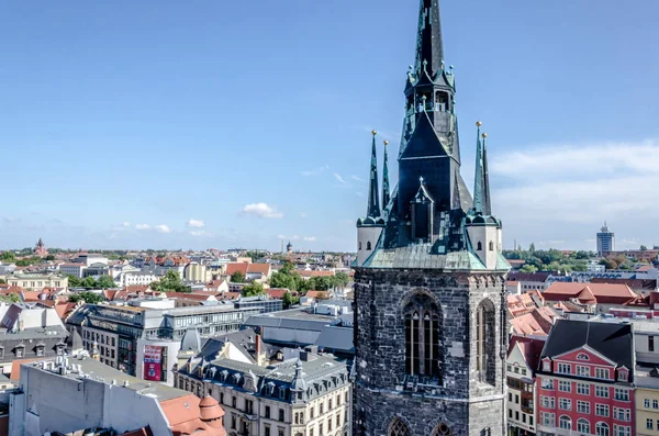 Halle Saale çatılarda