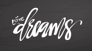 Kara tahta yazı aşk rüyalar