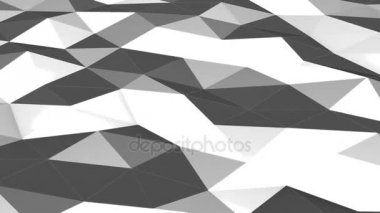 Güzel arka plan olarak yüzey sallayarak gri düşük Poli