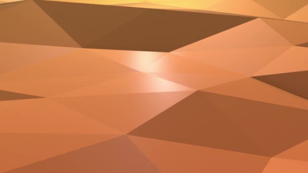 Orange Origami Hintergrund Bewegungs-Design — Stockvideo