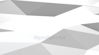 Basit beyaz origami arka plan sorunsuz döngü