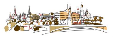 Moskova panorama şekil