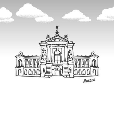 Monaco ünlü dönüm noktası kroki