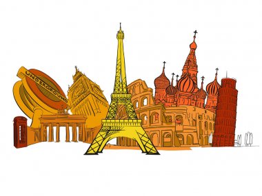 Avrupa'ya seyahat. Araba yolculuğu.