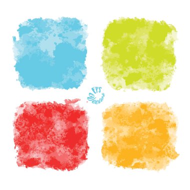 Eski taş duvar vektör renkleri boyalı.