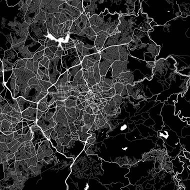 Belo Horizonte, Brezilya alan Haritası