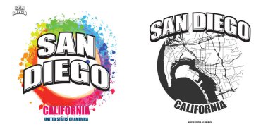 San Diego, Kaliforniya, iki logosu sanat eserleri