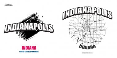 Indianapolis, Indiana, iki logosu sanat eserleri