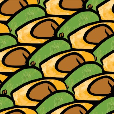 Avokado seamless modeli