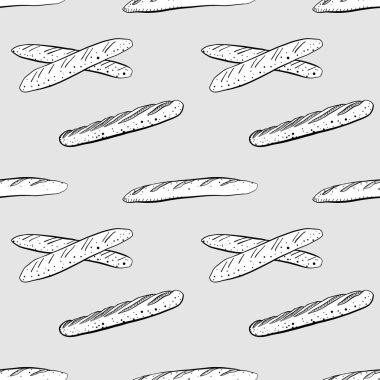 Ekmeğimsi desensiz gri pullu çizim