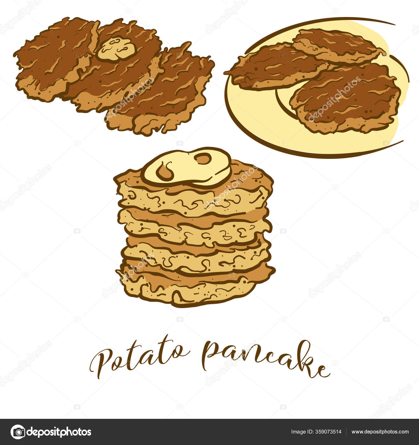 Potato Latke Clipart