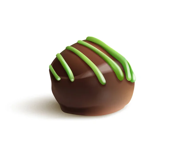 Chocolate Candy. Vector aislado — Archivo Imágenes Vectoriales