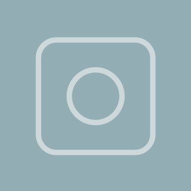 fotoğraf makinesinin vektör simgesi. Basit örnek uygulama için