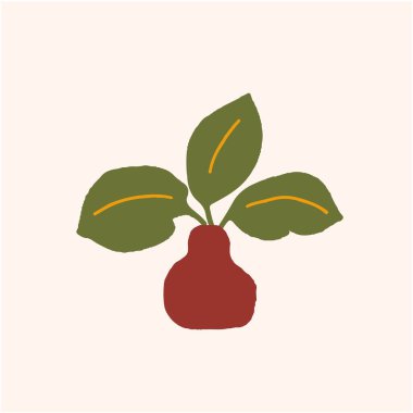 Farklı şekillerde soyut minimalist modern vektör çizimi.