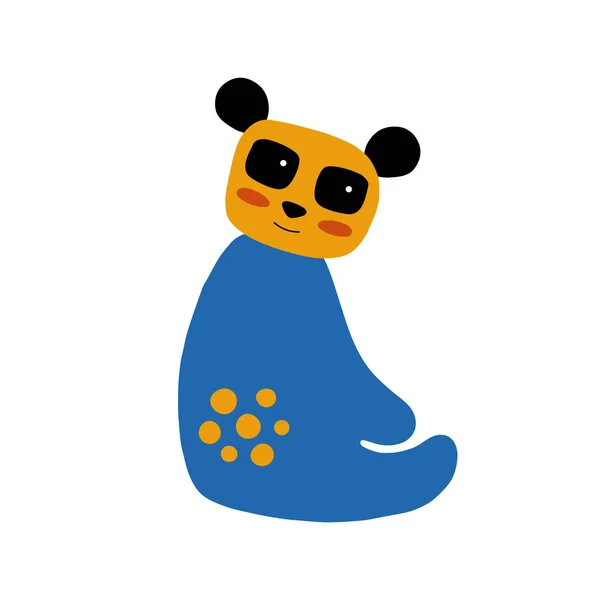 Desenho Personagem Panda Desenho Animado Bonito Ilustração Vetor Animal Ícone —  Vetores de Stock