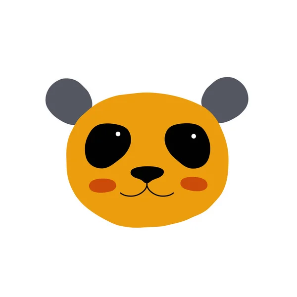 Desenho Personagem Panda Desenho Animado Bonito Ilustração Vetor Animal Ícone —  Vetores de Stock