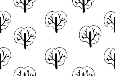 Siyah ve beyaz, soyut, pürüzsüz desen. Vektör minimalist basit arkaplan