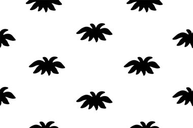 Siyah ve beyaz, soyut, pürüzsüz desen. Vektör minimalist basit arkaplan