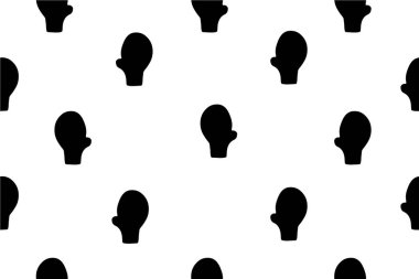 Siyah ve beyaz, soyut, pürüzsüz desen. Vektör minimalist basit arkaplan