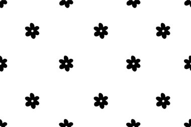 Siyah ve beyaz, soyut, pürüzsüz desen. Vektör minimalist basit arkaplan