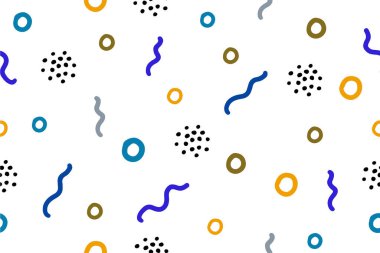 Soyut basit modern arkaplan. Kusursuz vektör el çizimi deseni