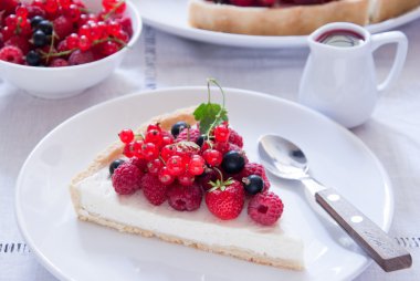 Ev yapımı Berry tart