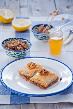 Baklava Türk tatlı