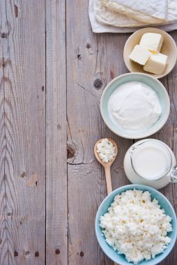 Taze süt ürünleri