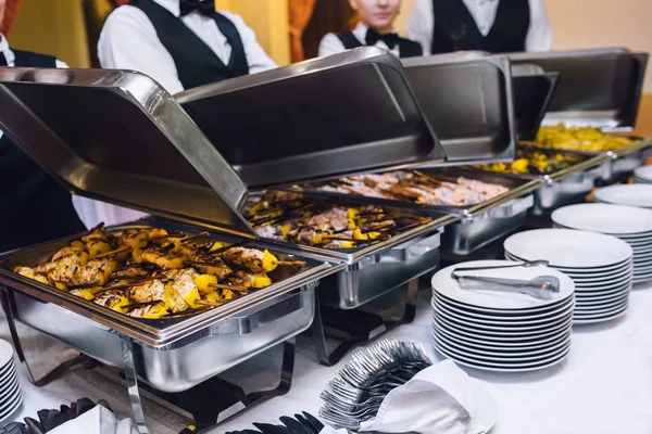catering service with waiters