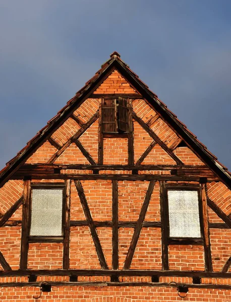 Details of a timbered house — Stock Photo, Image