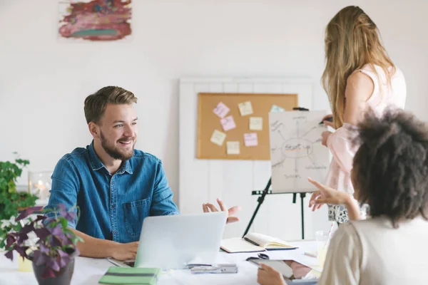 Group of Business People Working Together.. — Stock Photo, Image