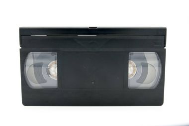 Vhs video kaset kaset izole